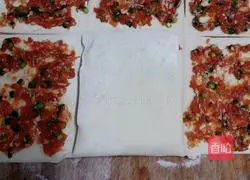 Pork with chopped green onion Illustration of how to make cakes 12