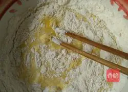 Illustration of how to make egg pancakes 1
