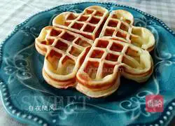 Coconut Waffle Recipe Illustration 10