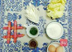 Illustration of how to make pancakes and fruits 1