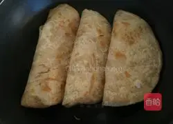 Illustration of how to make flaxseed powder cake 11