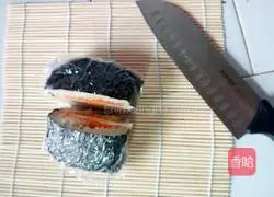 Illustration of how to make sushi rice 11