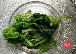 Spinach egg pancake recipe 1