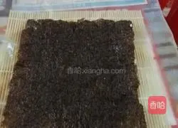 Illustration of home-cooked sushi 2