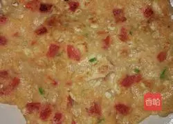 Illustration of how to make tomato and tofu breakfast cake 4