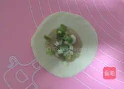 Scallion pancakes Illustration of how to do it 10