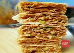 Thousand-layer meat pie recipe 16