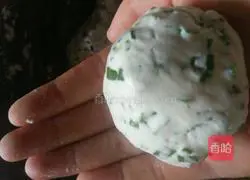 Chive Cake Illustration of how to do it 3