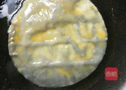 Illustration of how to make pancakes with green onions and eggs 6