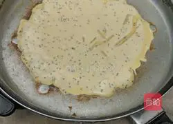 Sesame egg pancake recipe 4