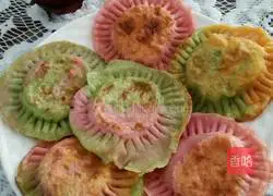 Colored banana pie recipe 6