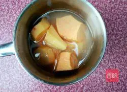 Illustration of how to make sweet potato and glutinous rice sushi 3