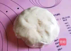 Illustration of how to make bean paste cake 2