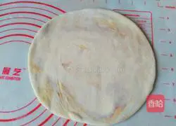 Illustration of how to make sesame soy pancake 10