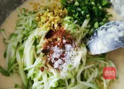 Zucchini Pancake Recipe Illustration 4