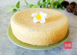 Illustration of how to make eight-inch sponge cake (whipped whole eggs) 13
