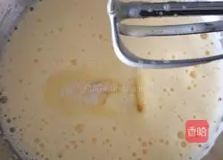 Illustration of how to make steamed cream fruit cake 5