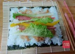 Simple sushi recipe illustration 4