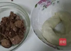 Illustration of how to bake red bean cake 1