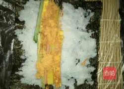 Illustration of how to make sushi 3