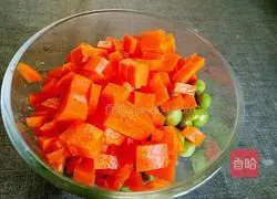 Illustration of how to make pea pancakes 3