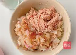 Less oil Illustration of how to make low-fat*tuna Japanese croquettes 3