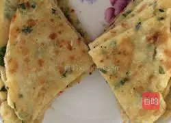 Illustration of how to make scallion pancakes made by Gege 11