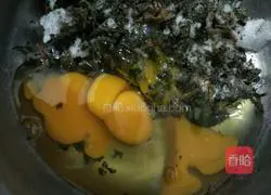 Illustration of how to make toon egg pancake 1