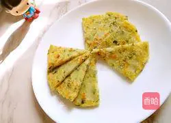 Baby Complementary Food Coriander Potato Cake Recipe Illustration 14