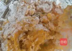 Illustration of how to make pumpkin pie with red bean paste stuffing 4