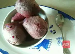 Purple potato cake recipe 1