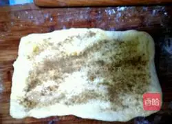 Illustration of how to make soda sesame cakes 2