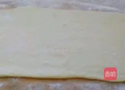 Illustration of how to make green onion thousand-layer meatloaf 4