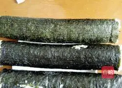 Illustration of how to make homemade sushi 6