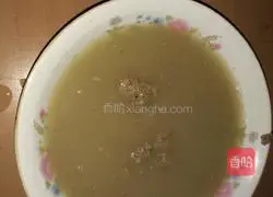 Illustration of how to make bean dregs cake 1