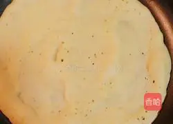 Corn fermented flour pancakes (spread yellow) Illustration of how to do it 8