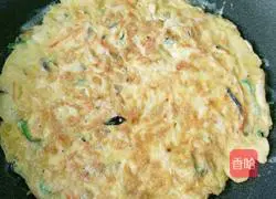 Illustration of how to make whitebait egg cake 7