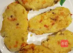 Illustration of how to make potato cakes 8