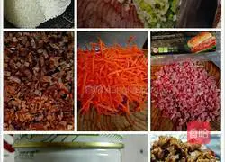 Illustration of how to make fried rice cakes 1