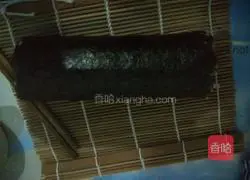 Illustration of how to make sushi 7