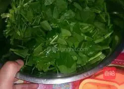 Spinach cake Illustration of how to do it 1