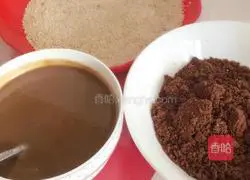 Tahini sesame pancakes Illustration of how to do it 2