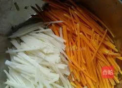 Illustration of how to make pan-fried potato and pumpkin cake 1