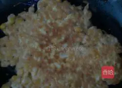 Corn egg pancake recipe 4