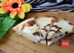 Illustration of making scallion pancake 14