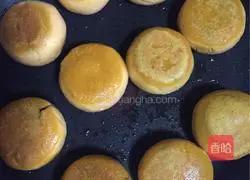 Pumpkin glutinous rice and sesame cake recipe 16