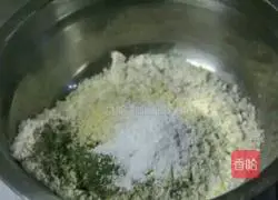 Illustration of making matcha cake 2