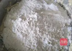 Illustration of making double bean paste glutinous rice cake 2