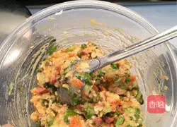 Illustration of how to make pan-fried potato rice cake 6