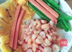 Illustration of how to make sushi 3